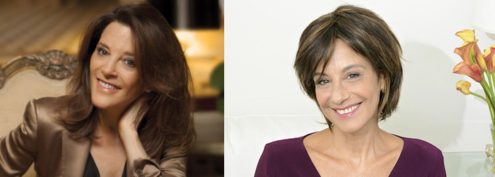 marianne-williamson and katherine-woodward-thomas